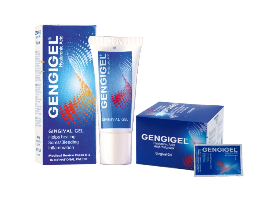 GENGIGEL® Gingival Gel 20ml tube with box and sachet