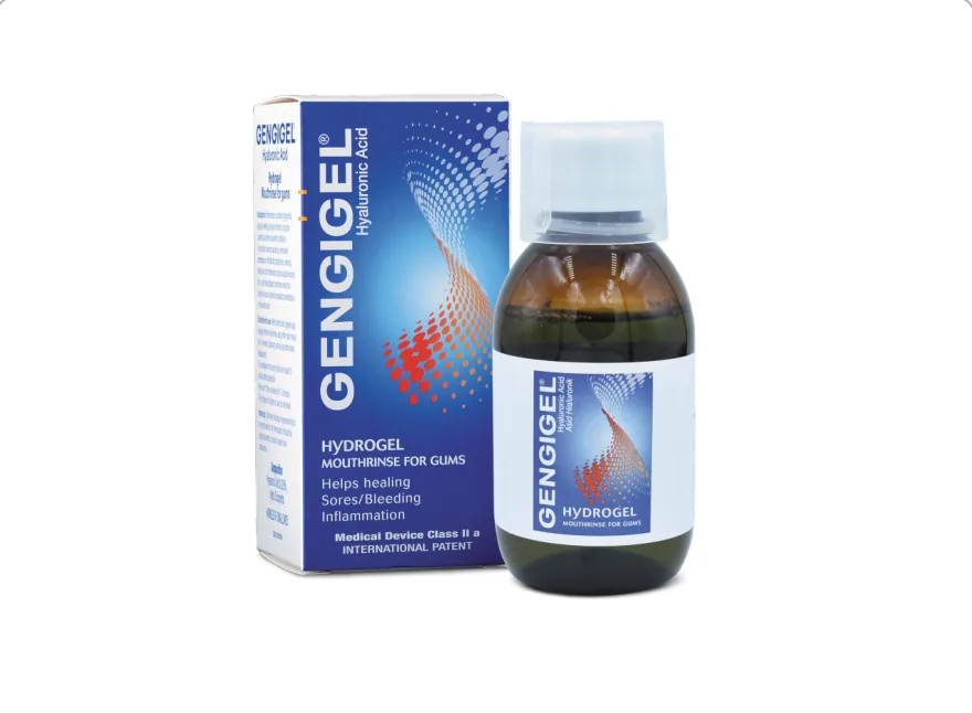 GENGIGEL® Hydrogel Mouthrinse 150ml bottle with box